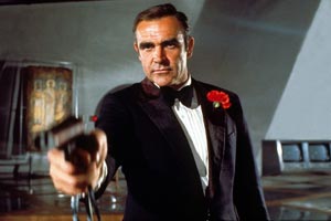 Sean Connery como James Bond