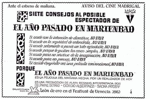15 consejos para parecer cinéfilo