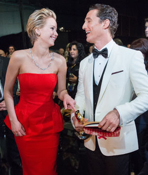 matthew mccounaghey y jennifer lawrence