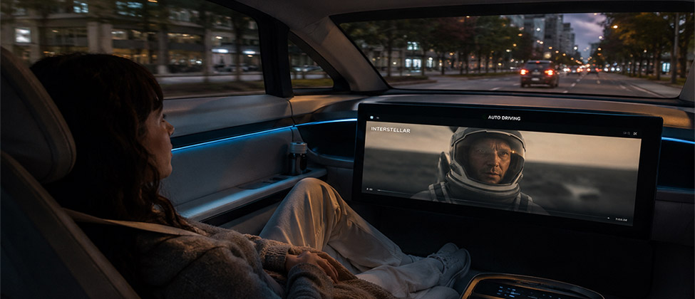 IMAX prepara un sistema de cine para vehículos sin conductor chinos