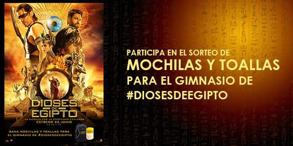 Consigue uno de los Packs que sorteamos de "Dioses de Egipto"