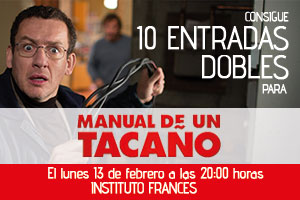 Consigue una de las entradas dobles que sorteamos para el preestreno de "manual de un tacaño"