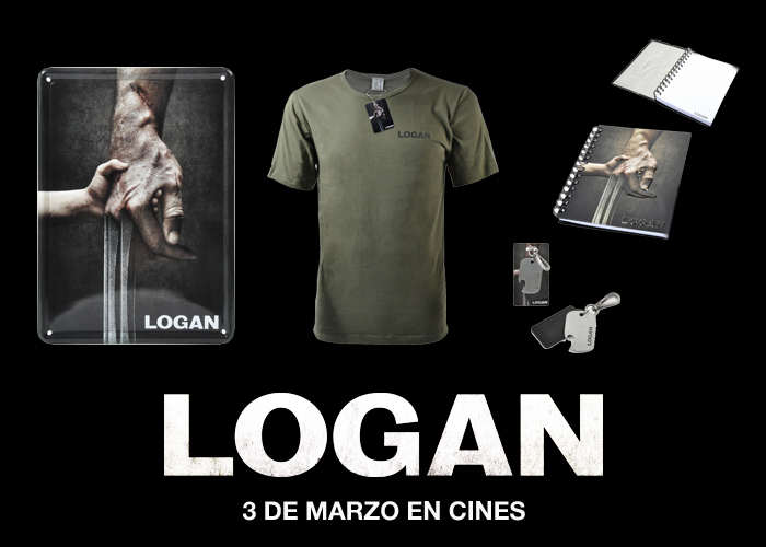 LOGAN camiseta poster bloc llavero