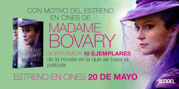 Sorteo de 10 ejemplares de la novela "Madame Bovary" de Gustave Flaubert