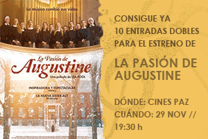 Consigue una de las 10 entradas dobles para el preestreno de "La pasión de Augustine" 