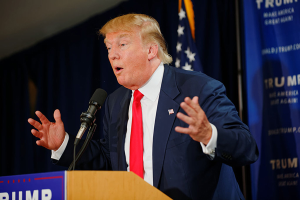 Donald Trump le devuelve a Hollywood el desprecio