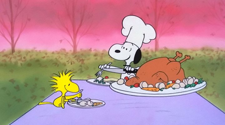 Accion de Gracias Snoopy