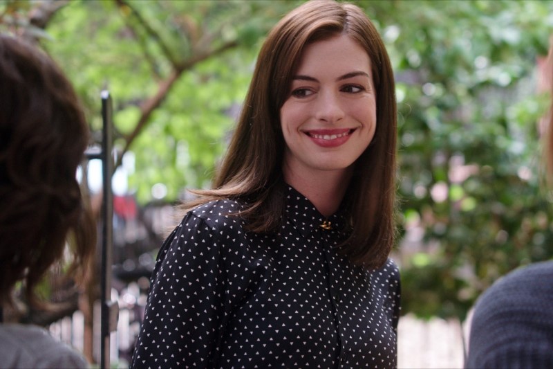 Anne Hathaway, madre a la francesa