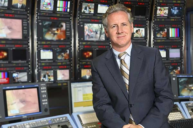 Lorenzo Milá, periodista, corresponsal de TVE en Roma