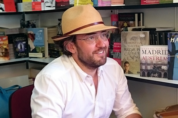 Maxim Huerta en la Feria del Libro