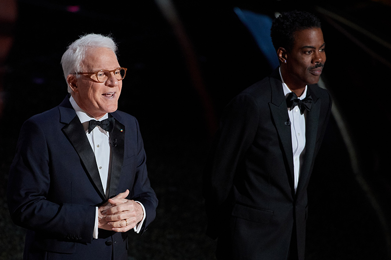 Steve Martin Chris Rock monologo Oscar