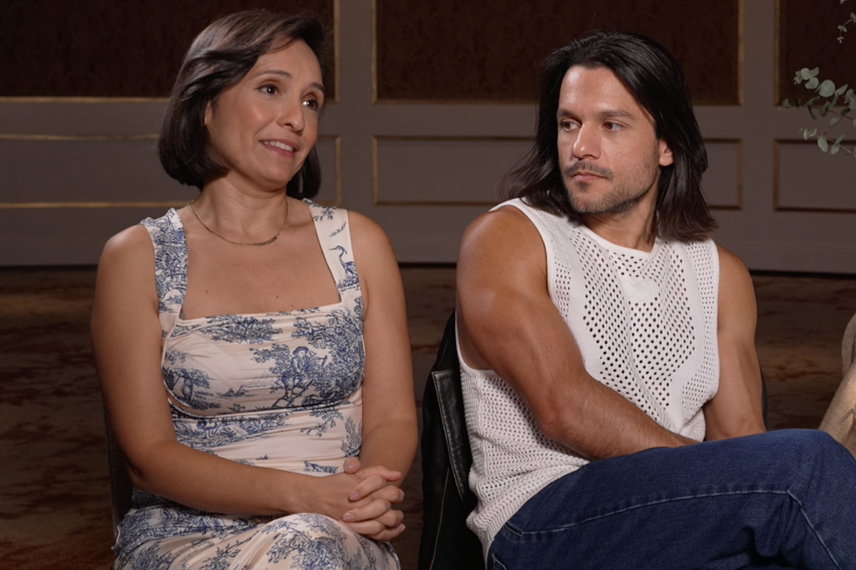 Shahar Isaac y Vanessa Benavente, Pedro y María en "The Chosen: La última cena"