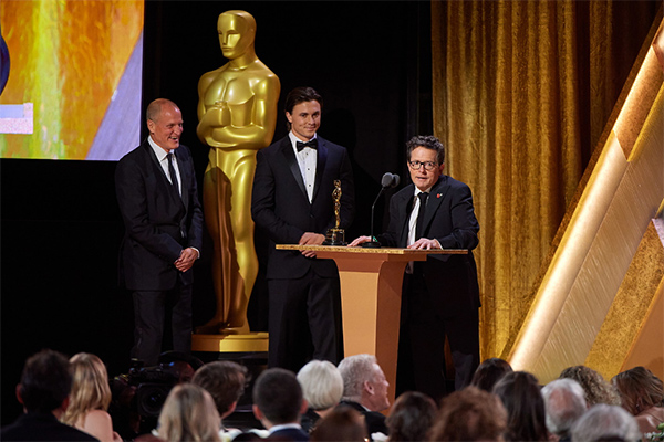michael j fox oscar