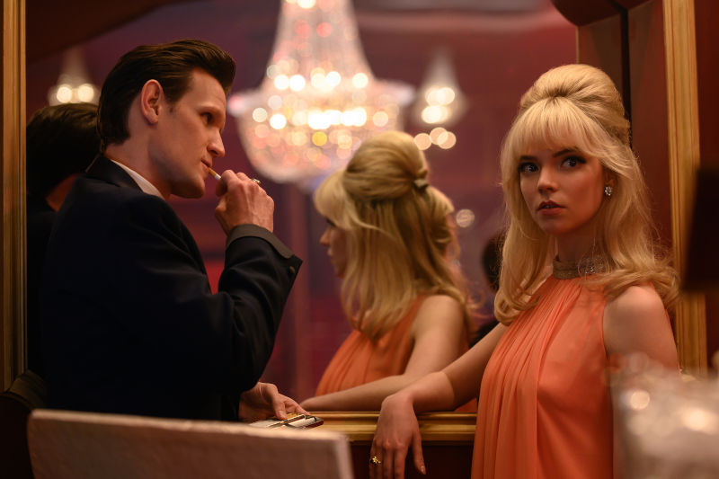 Anya Taylor-Joy, Thomasin McKenzie y Matt Smith viajan a la última noche del Soho