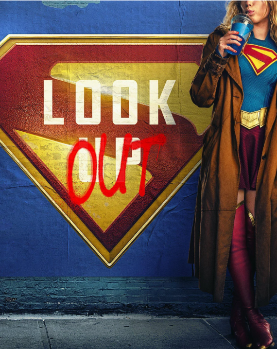 poster supergirl superman