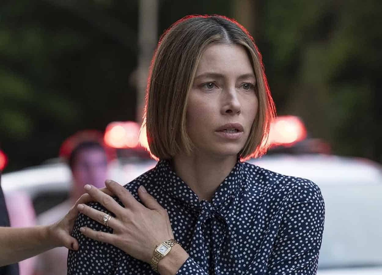 Jessica Biel desciende un río en su próxima película