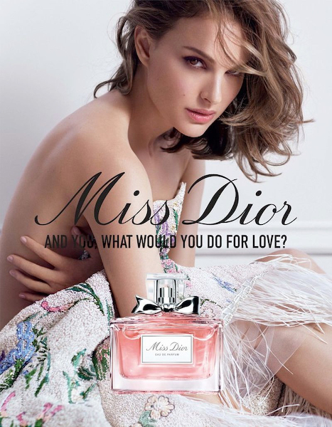 natalie portman Miss Dior