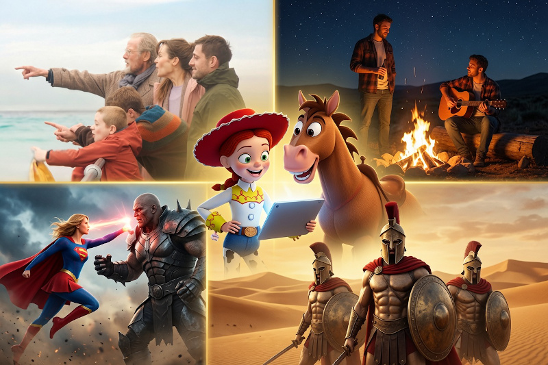 Las películas en salas de cine son para verlas en familia durante el verano