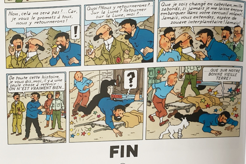 Nuestra vieja amiga la Luna: a propósito de Proyecto Salvación, Artemis II y Tintín