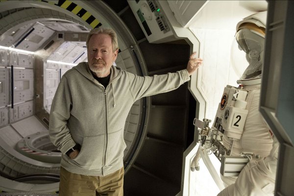 Ridley Scott volverá a la ciencia ficción y a los astronautas con el autor de “Marte (The Martian)”