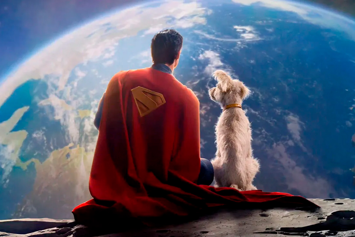 El perro Krypto quiere robar su película a Supermán