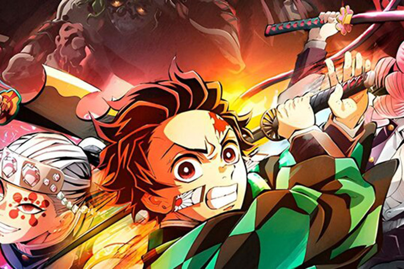 "Guardianes de la noche: Kimetsu no Yaiba - Rumbo al..." ... éxito asombroso