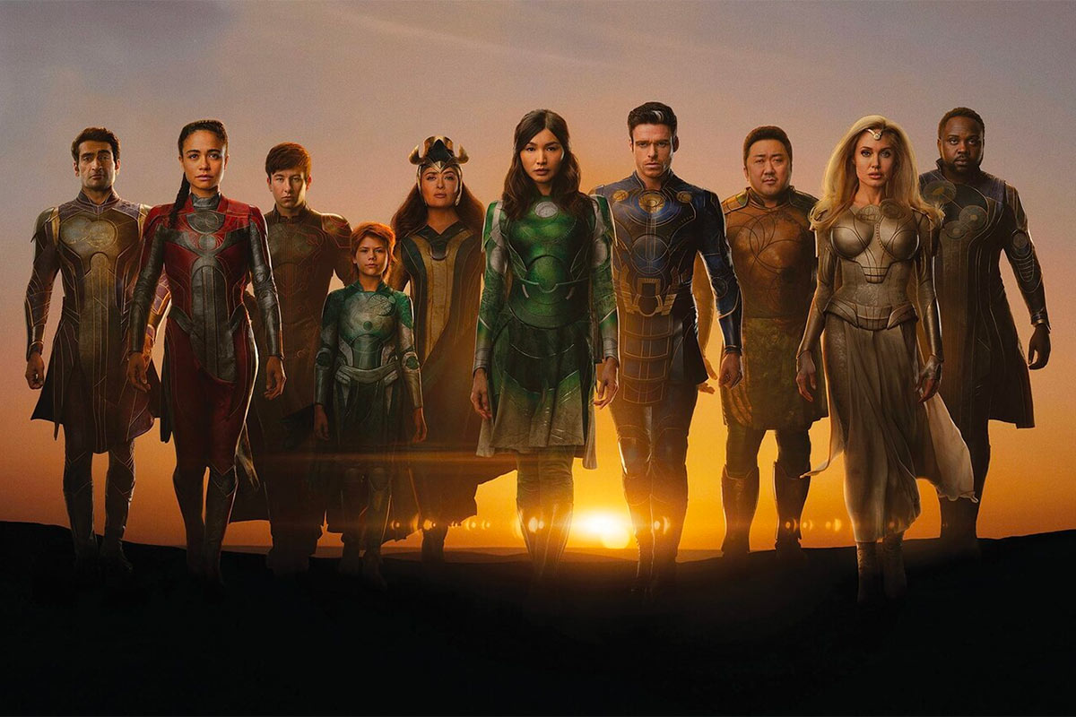 "Eternals" cumple con las salas