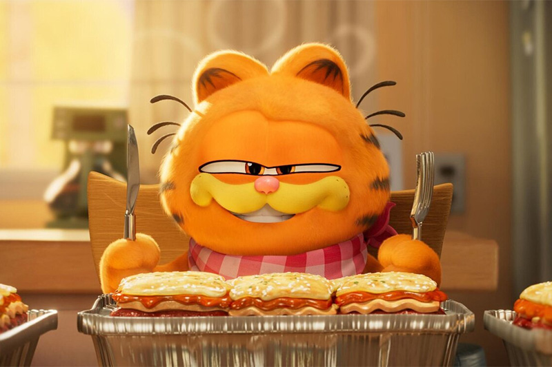 "Garfield: La película" se lleva el gato al agua