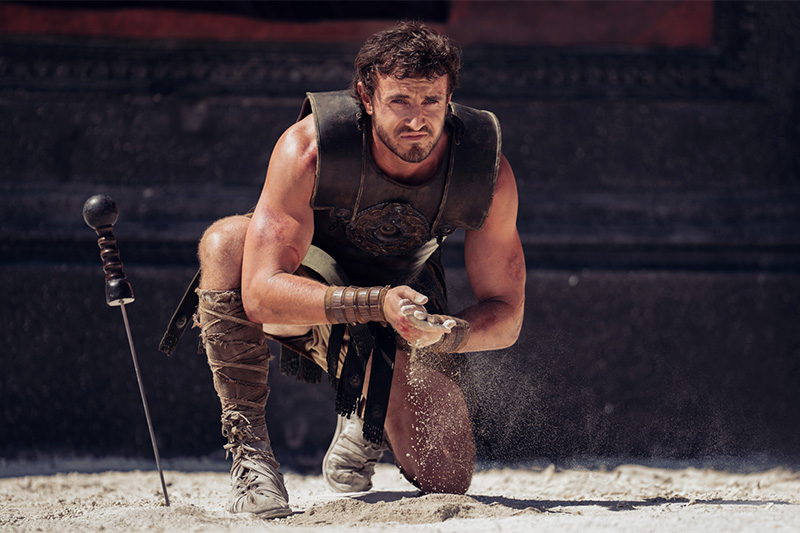 "Gladiator II" derriba a sus contrincantes