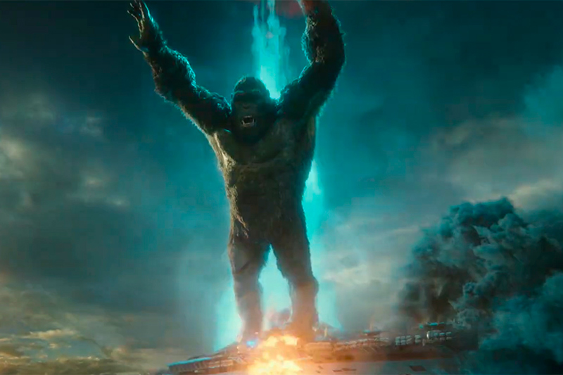 "Godzilla vs. Kong" se mantiene arriba