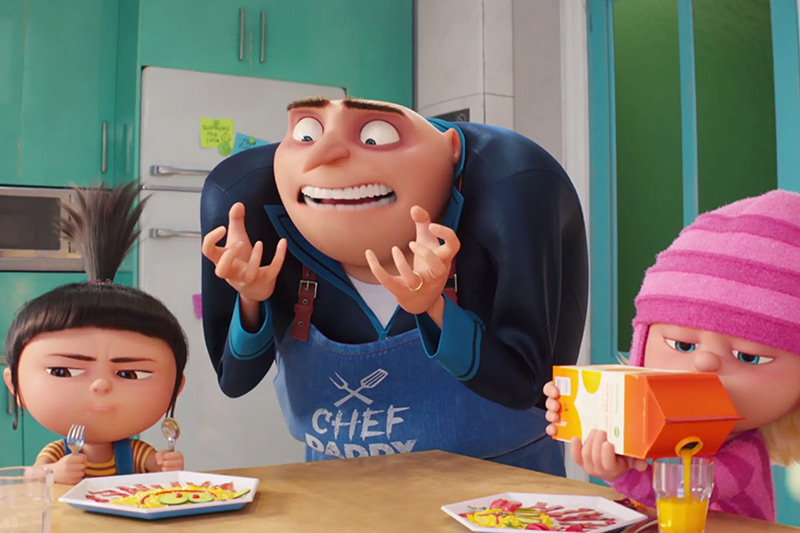 "Gru 4. Mi villano favorito" está aquí