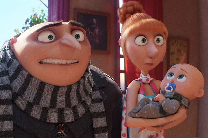 "Gru 4. Mi villano favorito" reclama su sitio