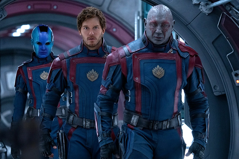 "Guardianes de la galaxia, Vol. 3" repite sin despeinarse