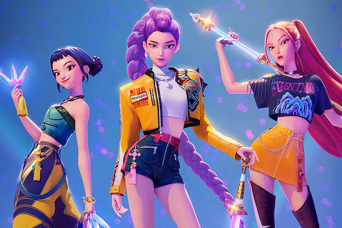 "Las guerreras K-Pop" son de armas tomar