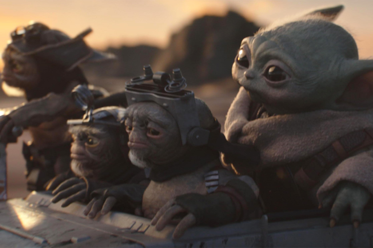 "Star Wars: The Mandalorian &amp; Grogu" despegan como un rayo