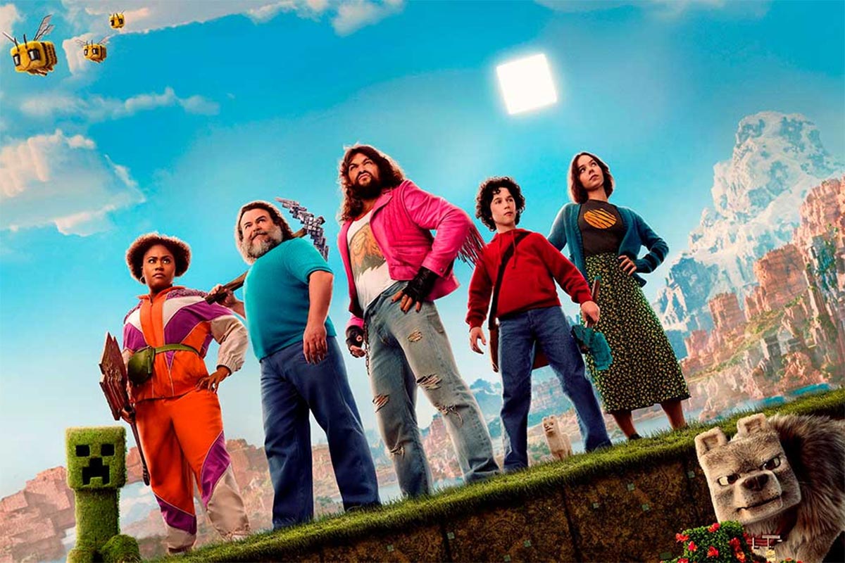 "Una película de Minecraft" es una asombrosa mina