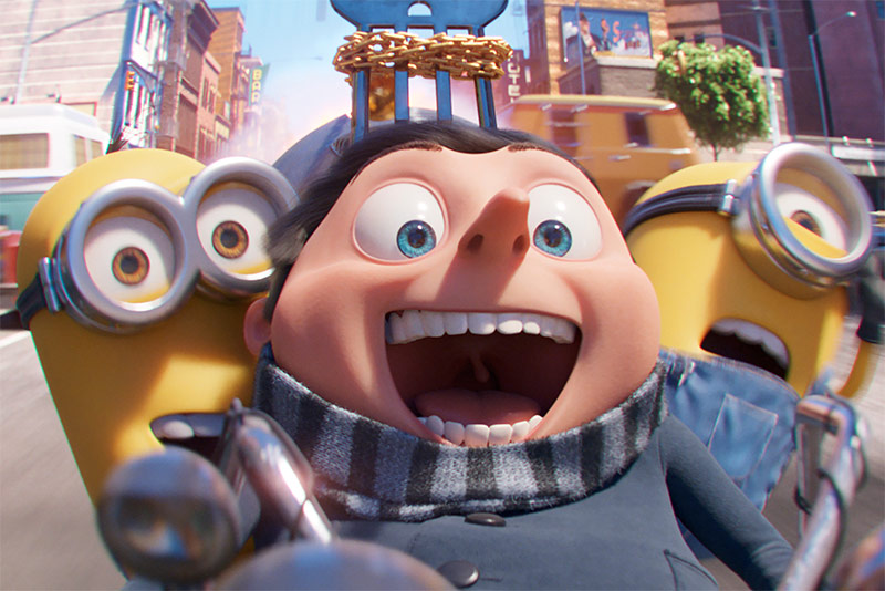 "Minions: El origen de Gru" arrasa