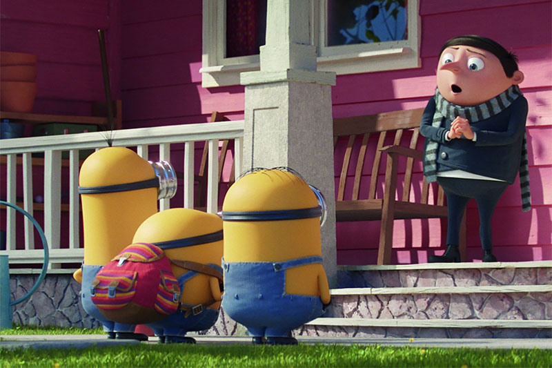 "Minions: El origen de Gru" también aplasta