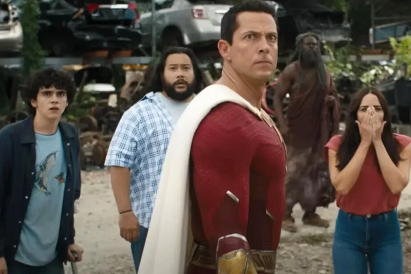 "¡Shazam! La furia de los dioses" gana sin convencer