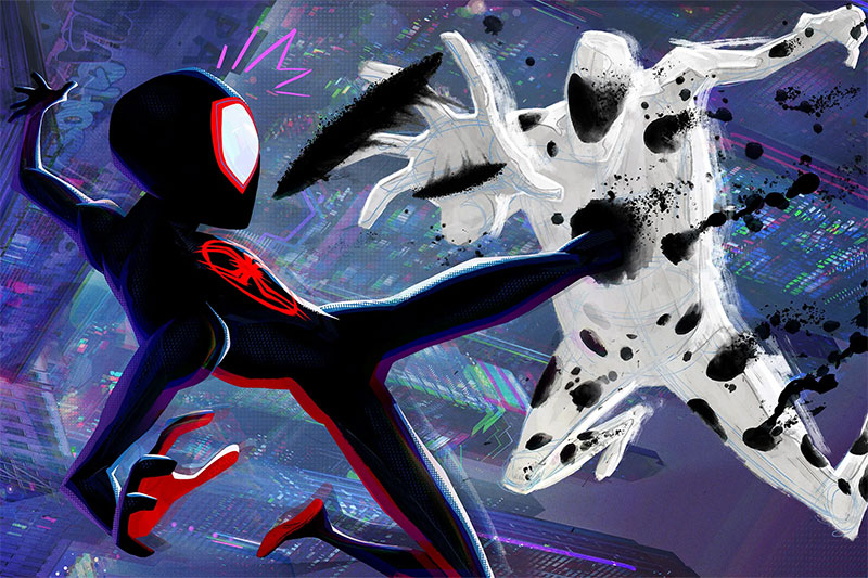 "Spider-Man: Cruzando el multiverso" vuela de nuevo