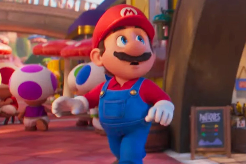 "Super Mario Bros.: La película" sigue en la nube