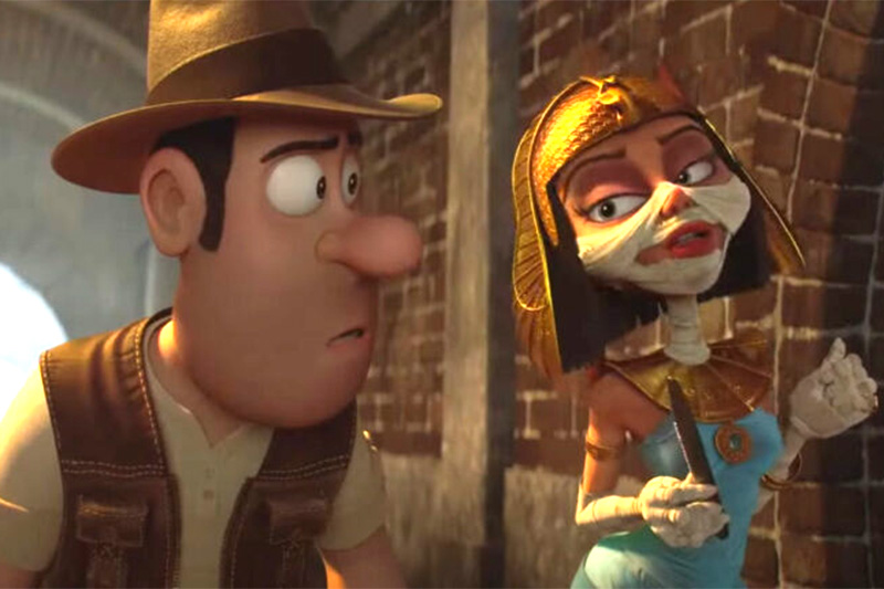 "Tadeo Jones 3. La tabla esmeralda" logra el póquer