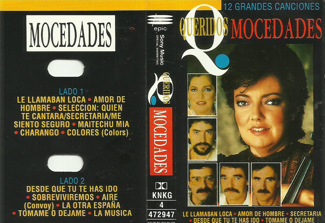 cassette mocedades queridos mocedades