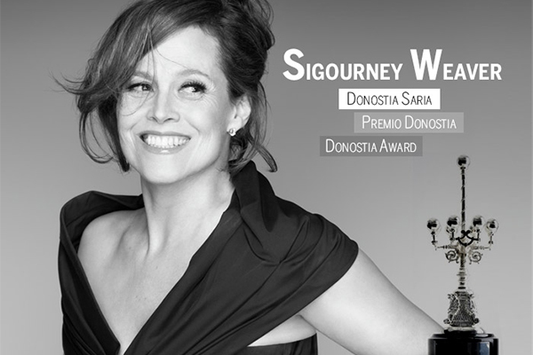 Sigourney Weaver, premio Donostia 2016 en el Festival de San Sebastián