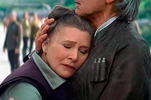 La generala Leia Carrie Fisher se defiende con fuerza de los que dicen que ha envejecido mal
