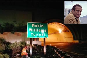 Dedican un túnel a Robin Williams en San Francisco