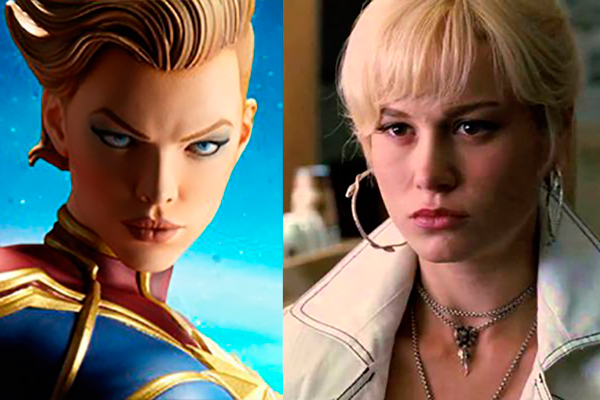 Brie Larson sale de la habitación para convertirse en la capitana Marvel