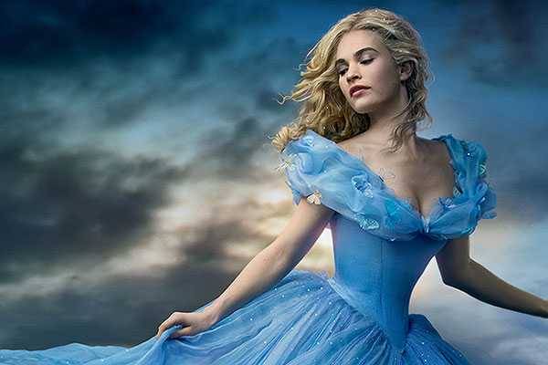 Lily James, de “Cenicienta” al club de la patata