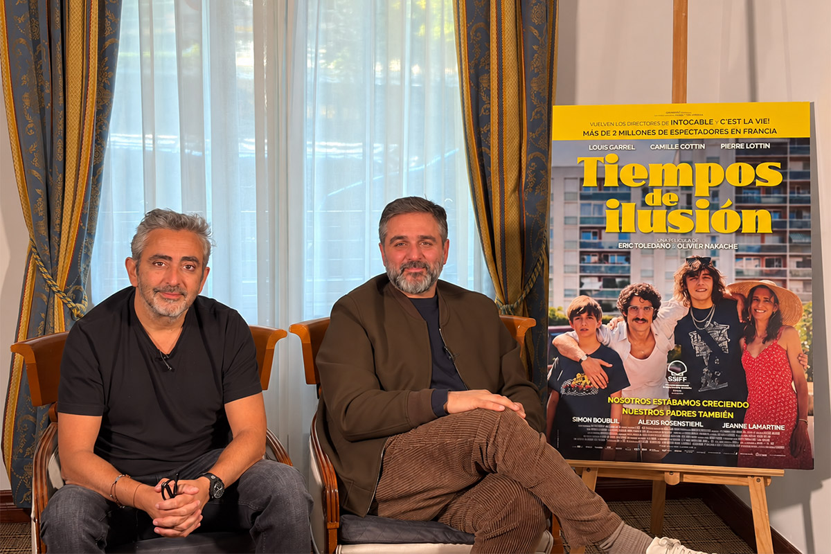 Entrevista con Olivier Nakache y Éric Toledano, directores de “Tiempos de ilusión”