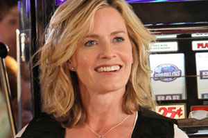 Elisabeth Shue y la chica del béisbol